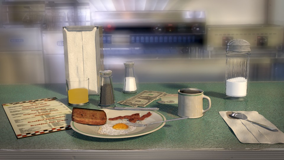 Morning at the Diner preview image 1